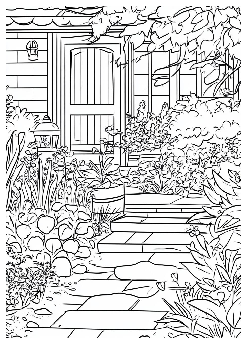 Garden Coloring Pages-9