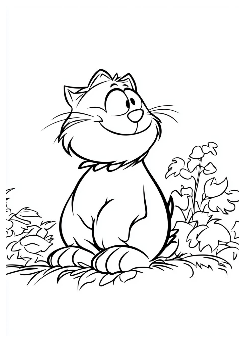 Garfield Coloring Pages-2