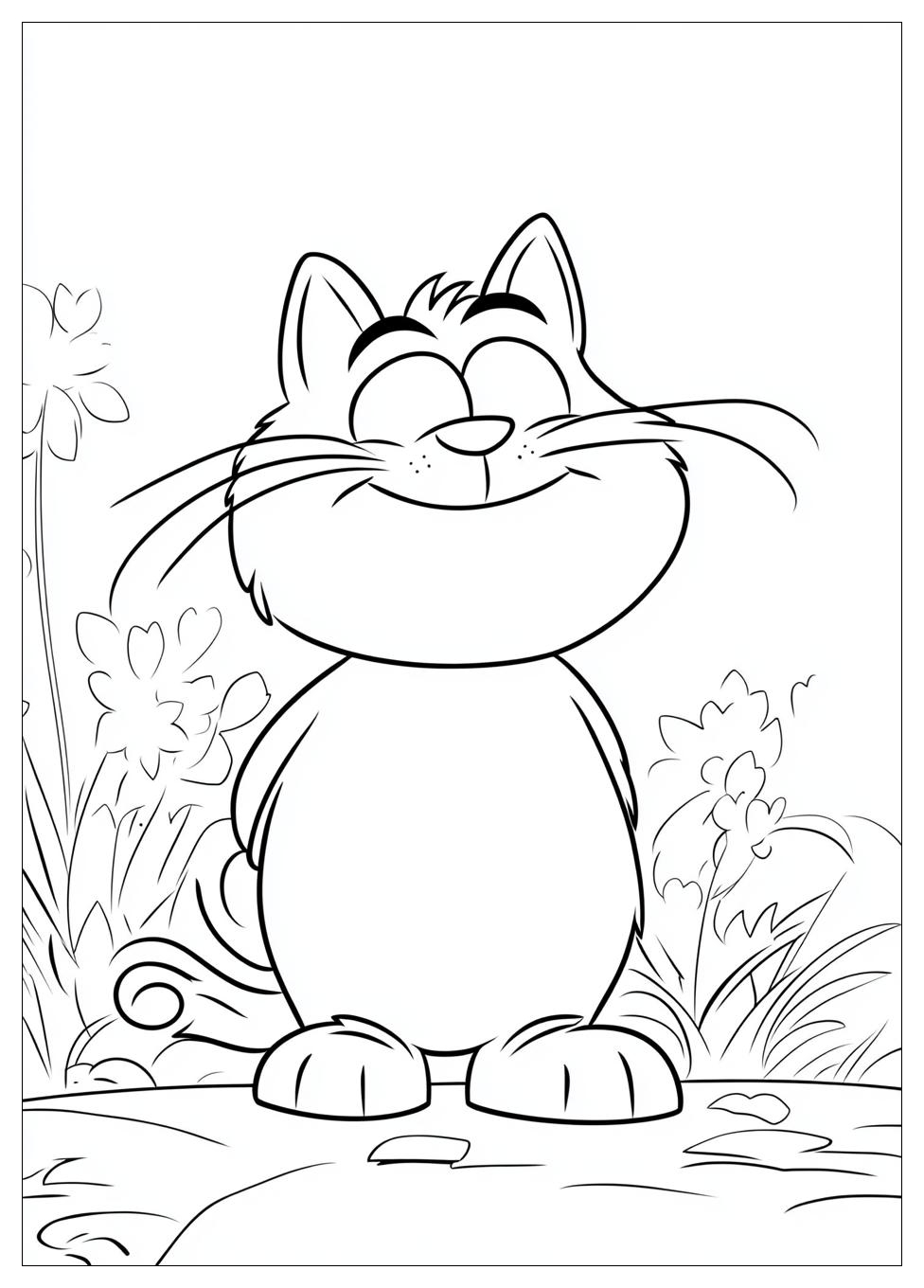 Garfield Coloring Pages-7