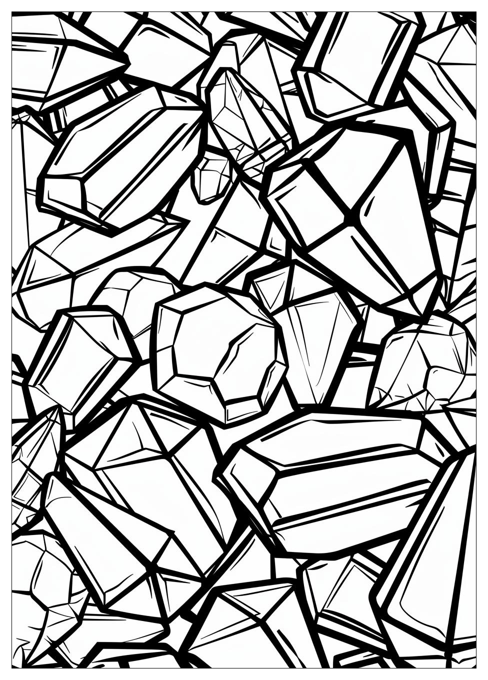 Gem Coloring Pages-12