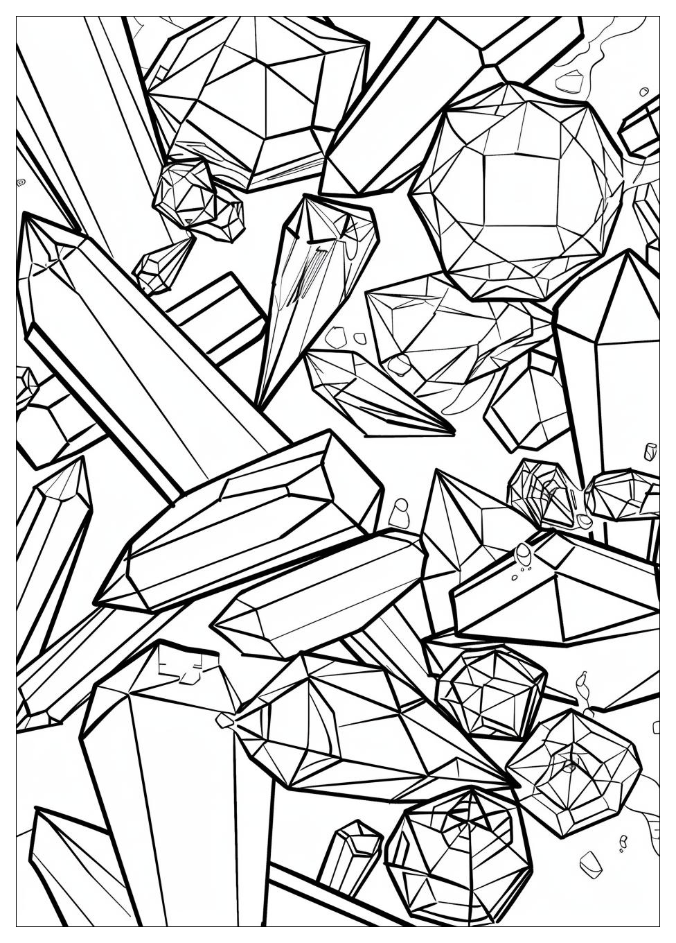 Gem Coloring Pages-13