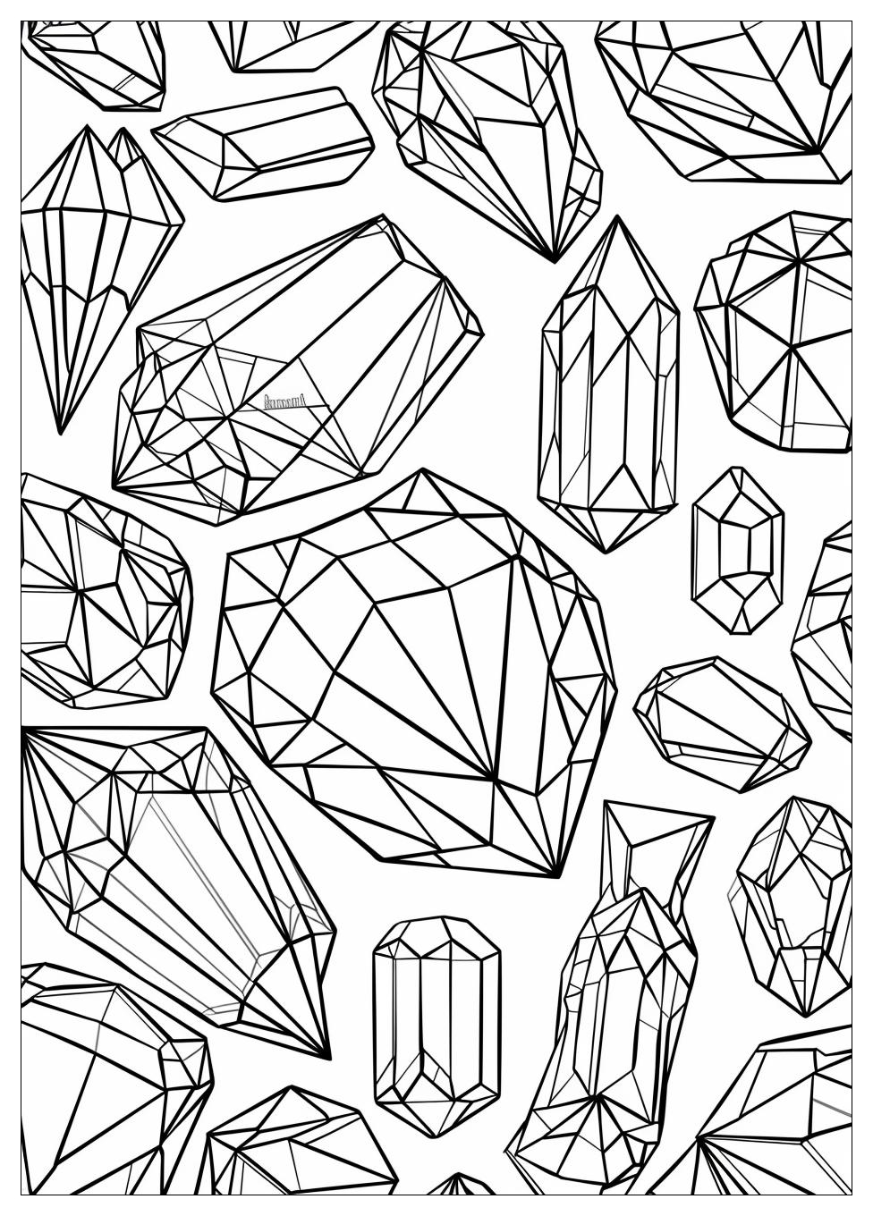 Gem Coloring Pages-15