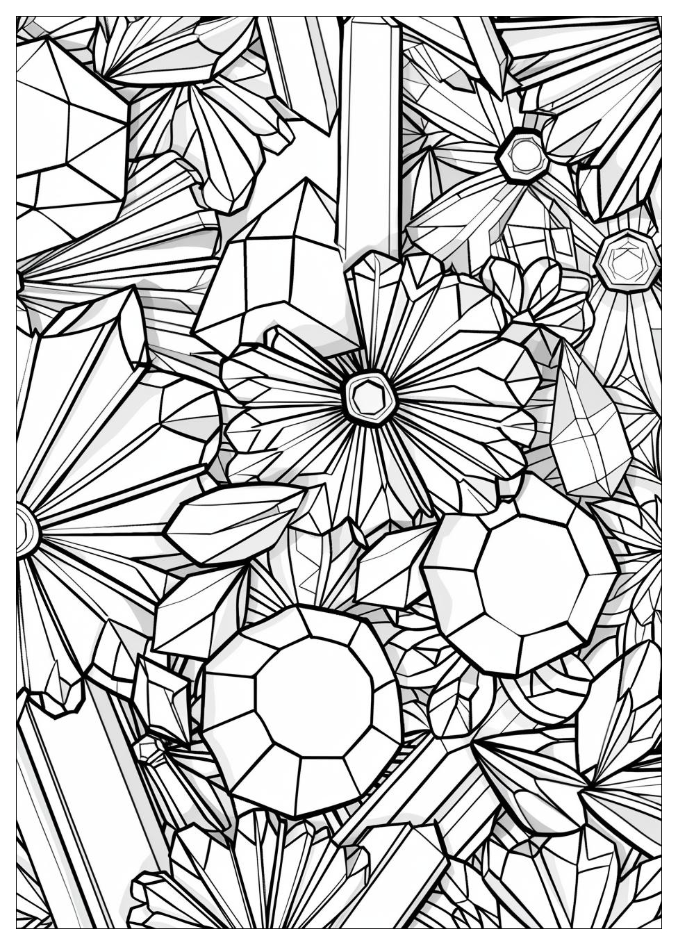 Gem Coloring Pages-17