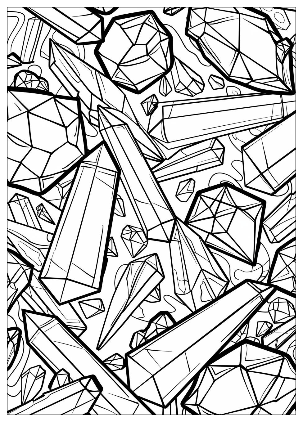 Gem Coloring Pages-19