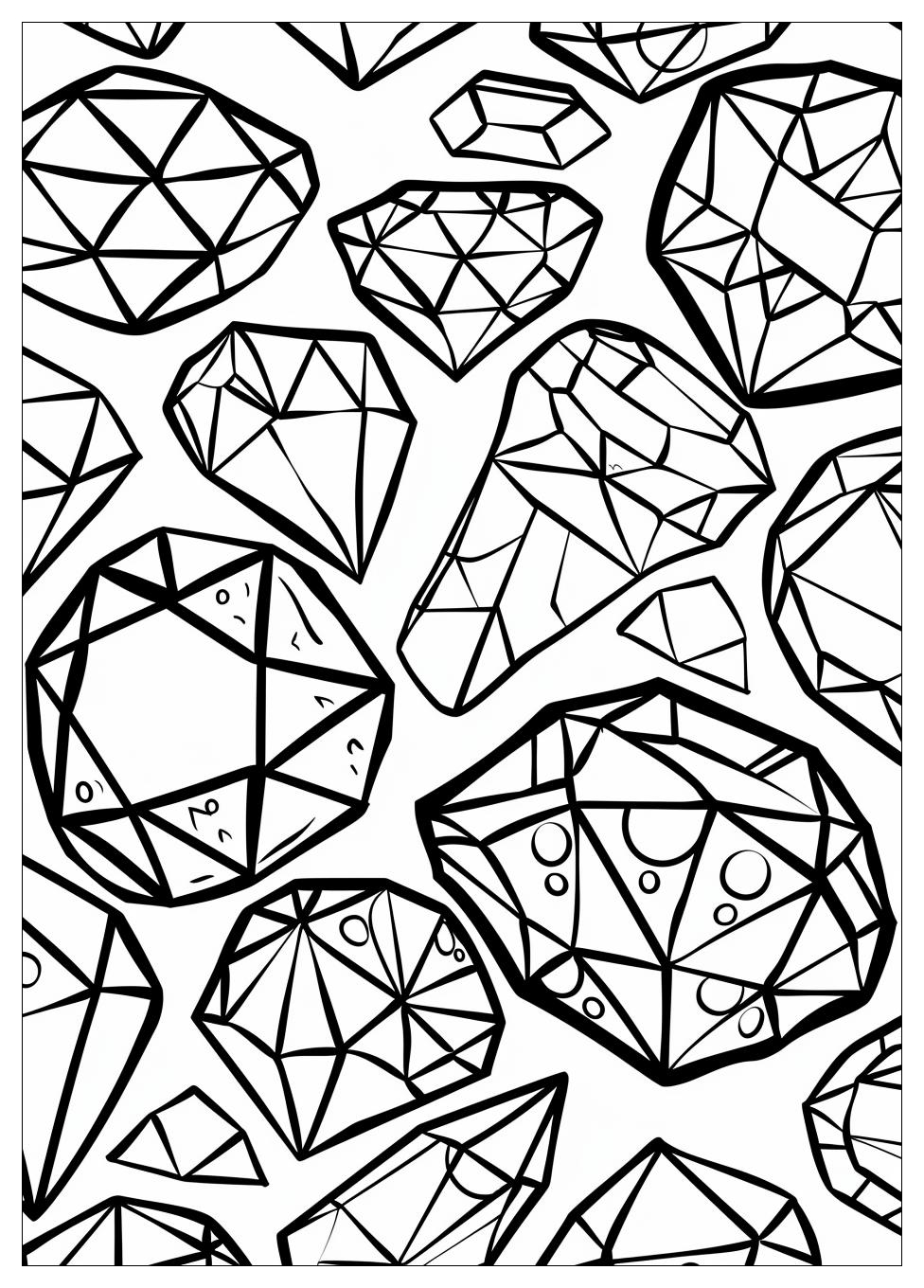 Gem Coloring Pages-2