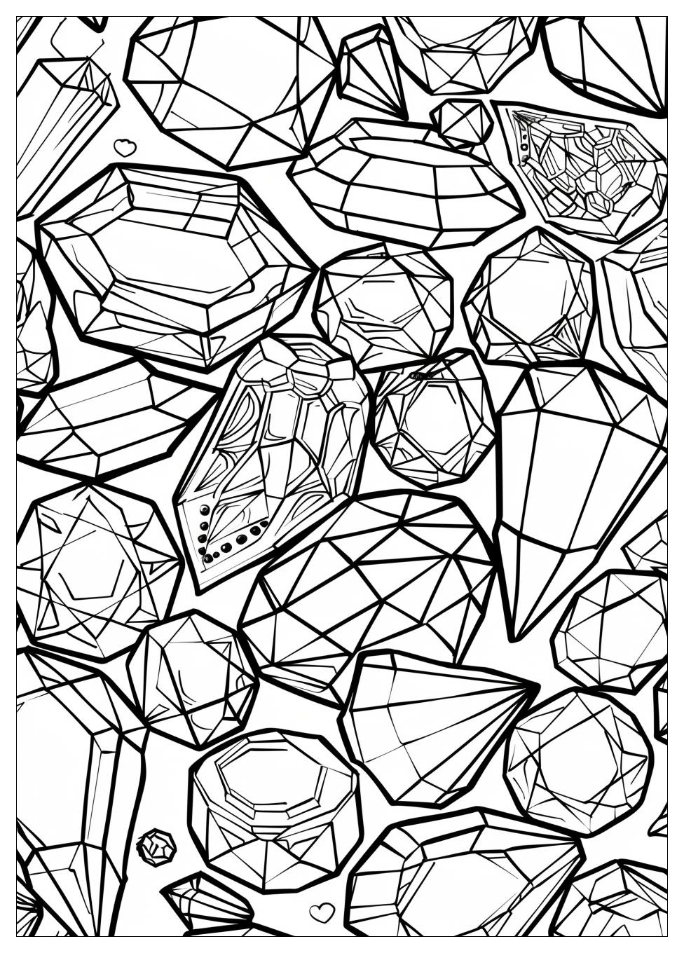 Gem Coloring Pages-5