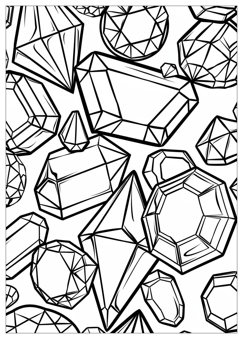 Gem Coloring Pages-6
