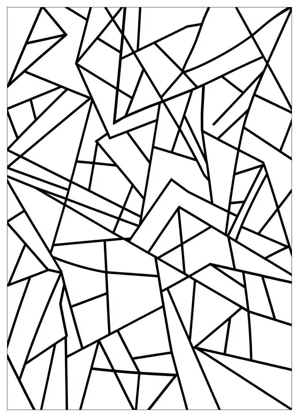 Geometric Coloring Pages-10