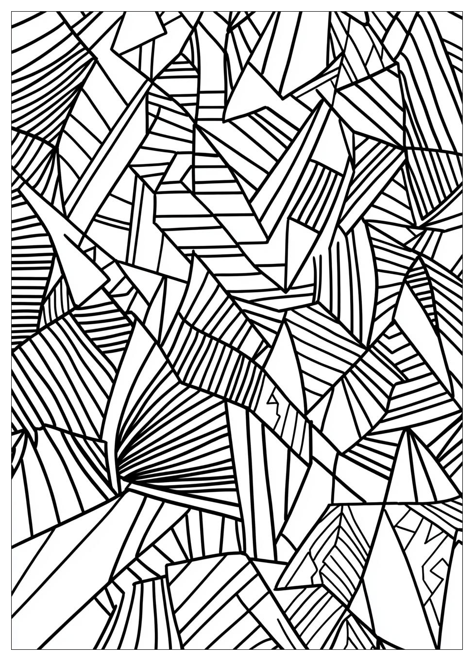 Geometric Coloring Pages-13