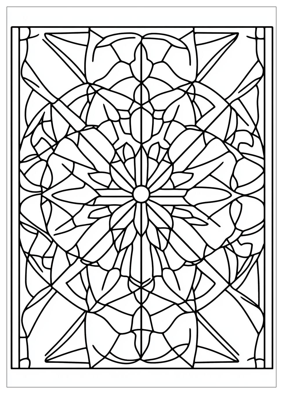 Geometric Coloring Pages-2