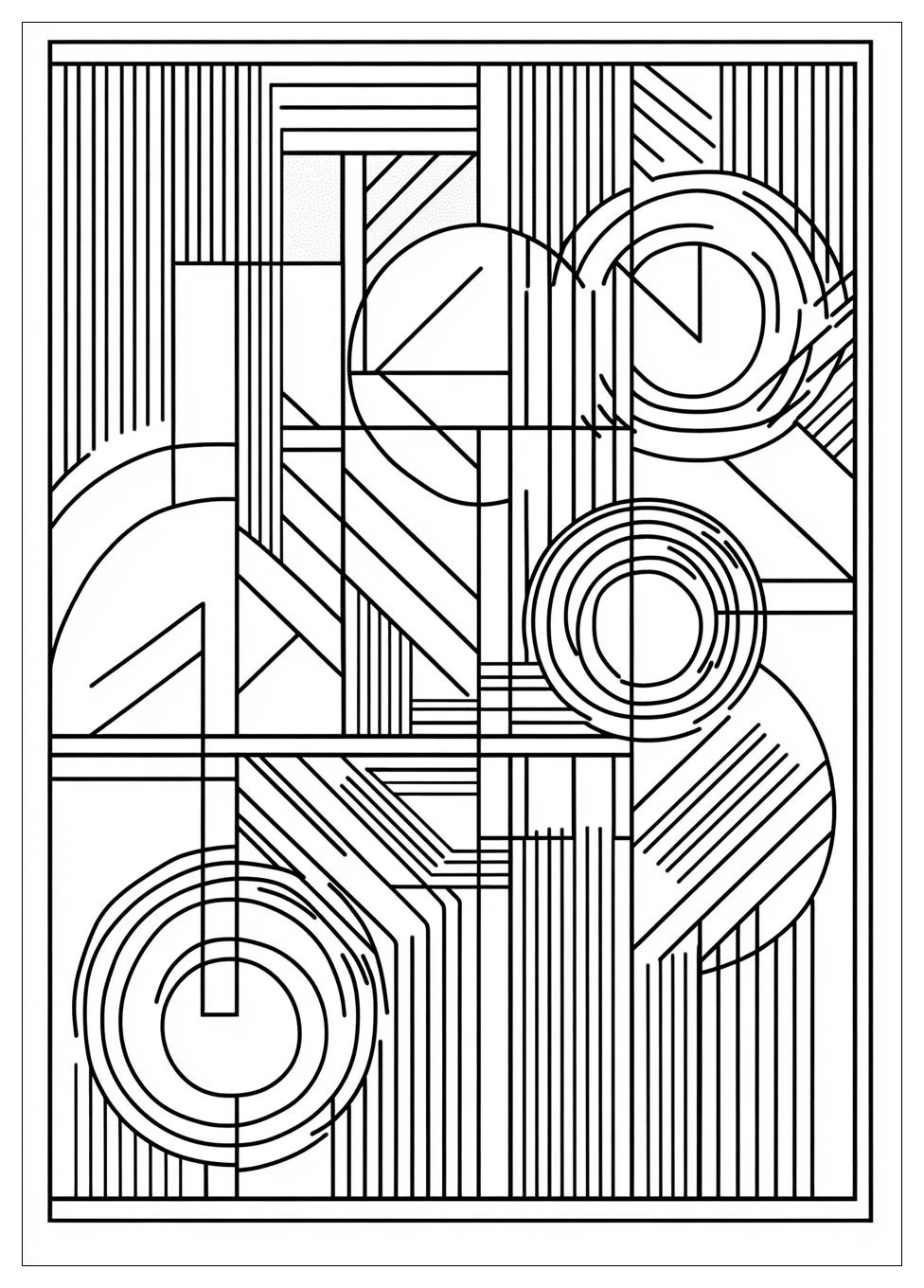 Geometric Coloring Pages-4