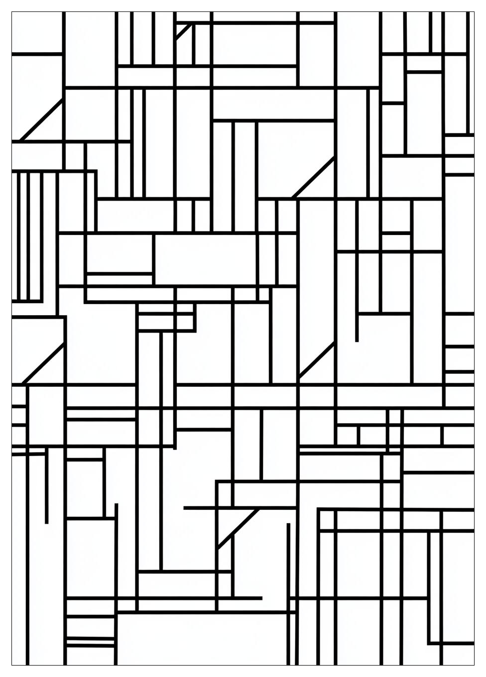 Geometric Coloring Pages-5