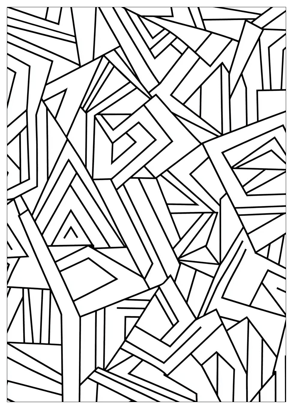 Geometric Coloring Pages-7