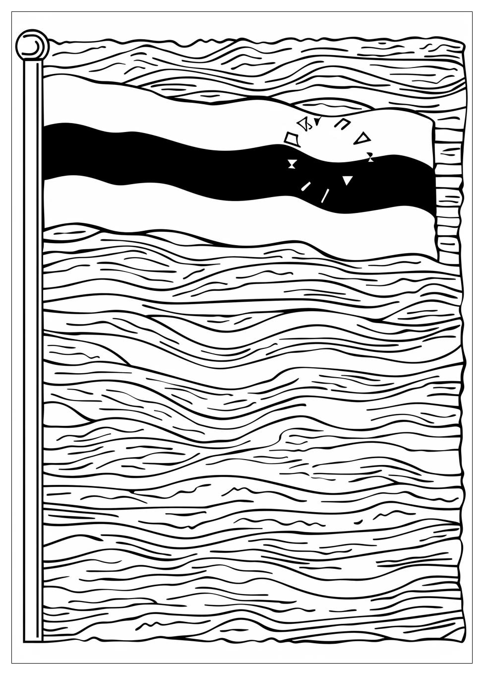 German Flag Coloring Pages-2