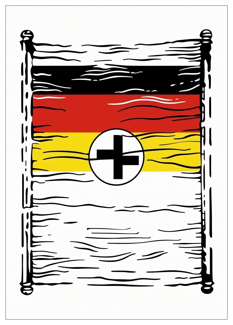 German Flag Coloring Pages-20