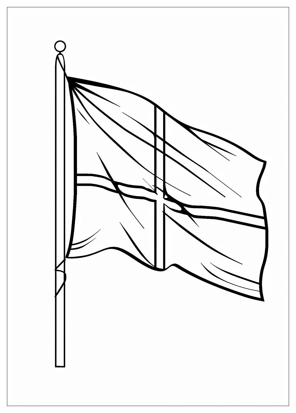 German Flag Coloring Pages-7
