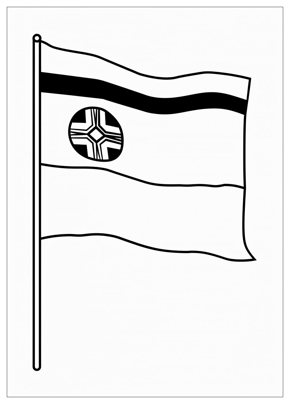 German Flag Coloring Pages-9