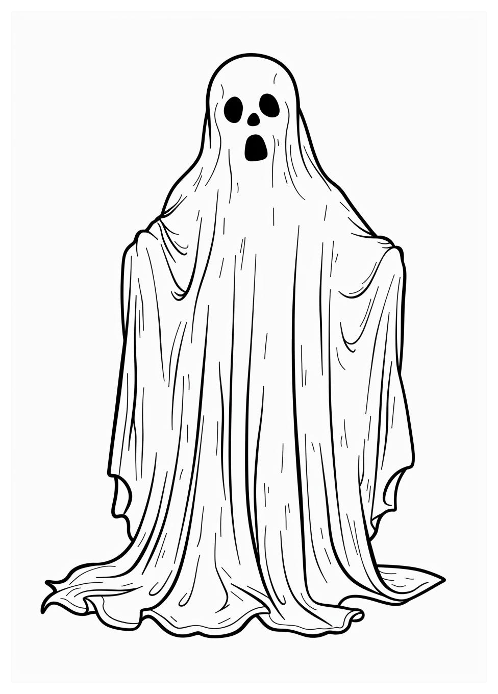 Ghost Coloring Pages-11