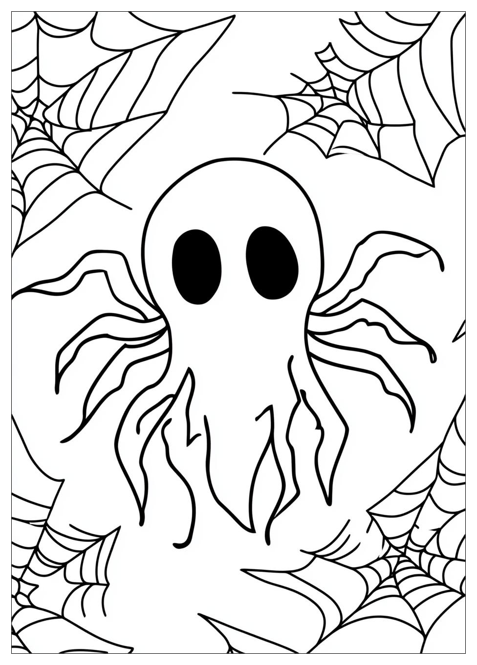 Ghost Spider Coloring Pages-10