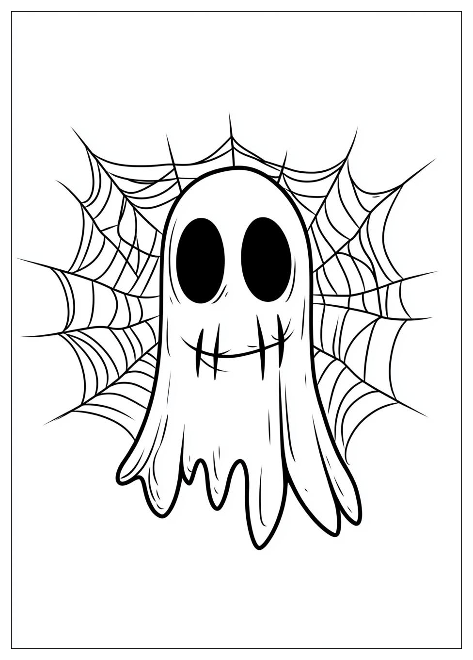 Ghost Spider Coloring Pages-11