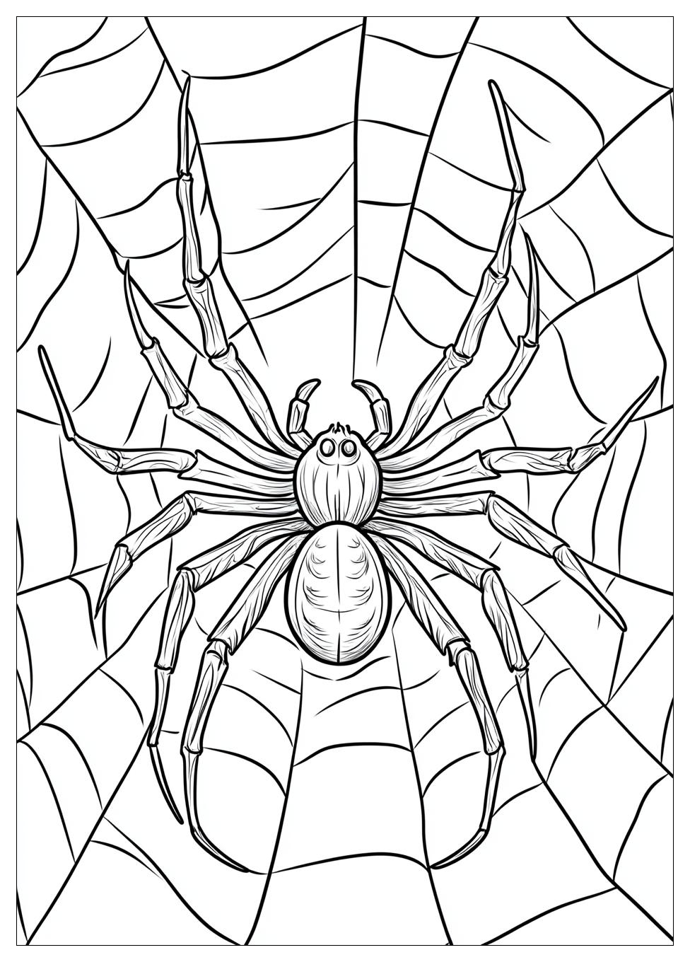Ghost Spider Coloring Pages-13