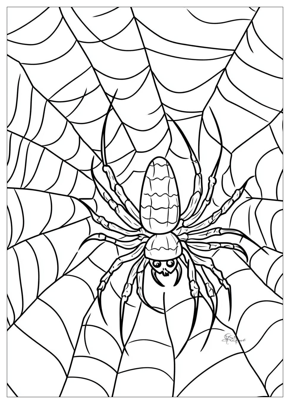 Ghost Spider Coloring Pages-16