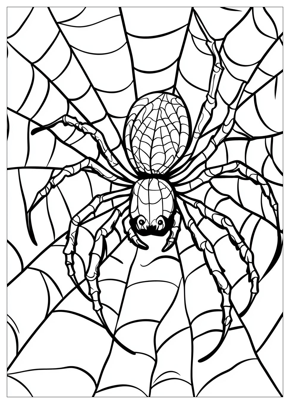 Ghost Spider Coloring Pages-17