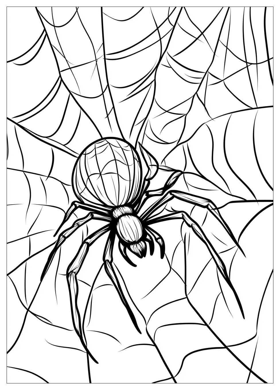Ghost Spider Coloring Pages-19