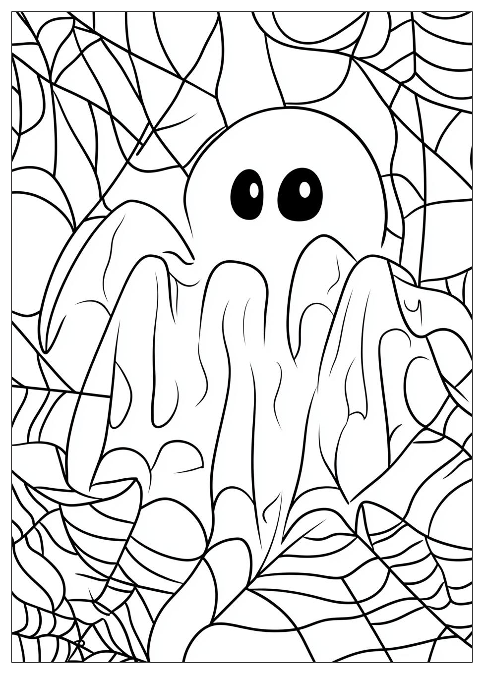 Ghost Spider Coloring Pages-2