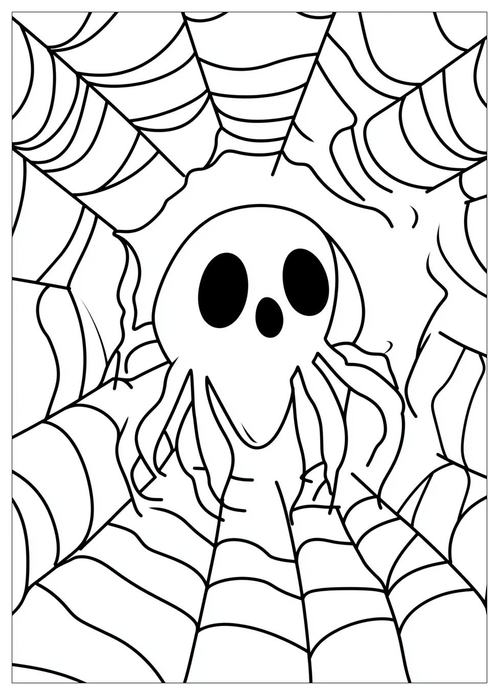Ghost Spider Coloring Pages-3
