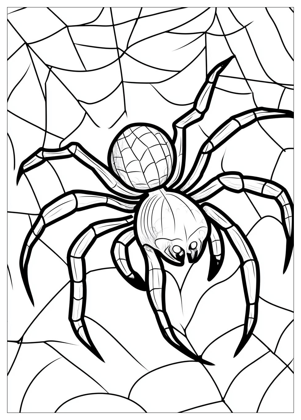 Ghost Spider Coloring Pages-4