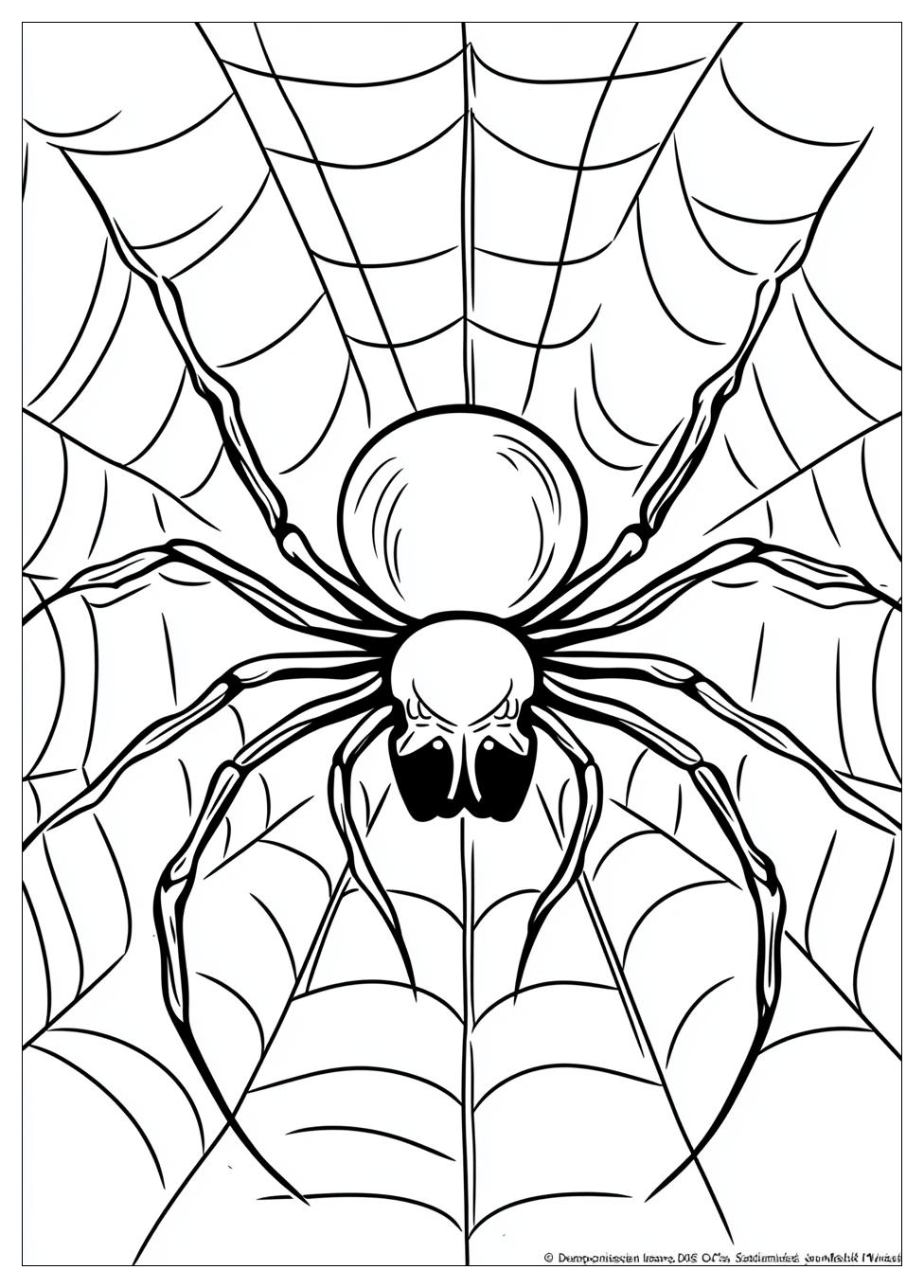 Ghost Spider Coloring Pages-5