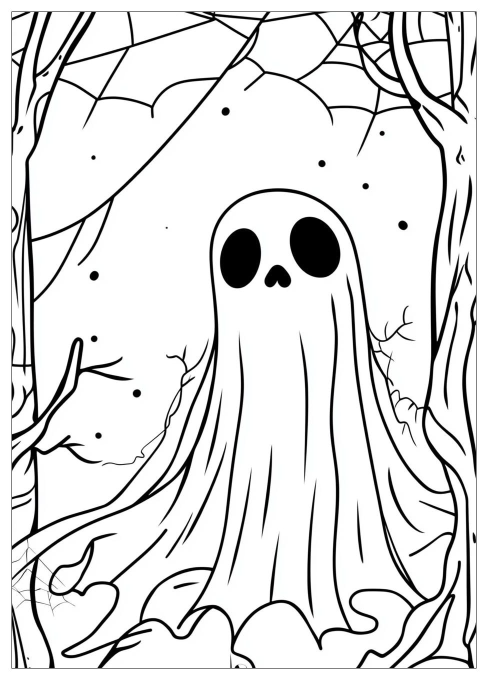 Ghost Spider Coloring Pages-6
