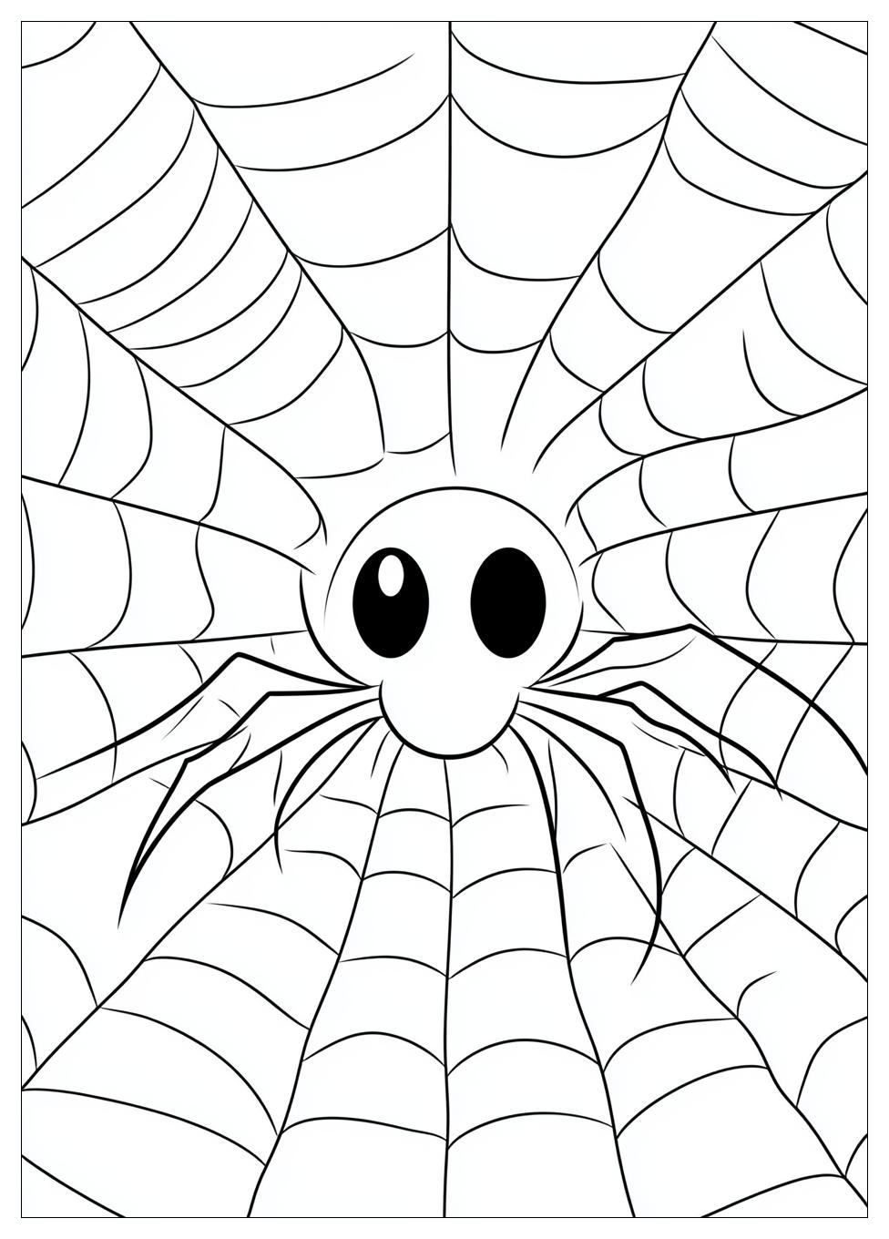 Ghost Spider Coloring Pages-9