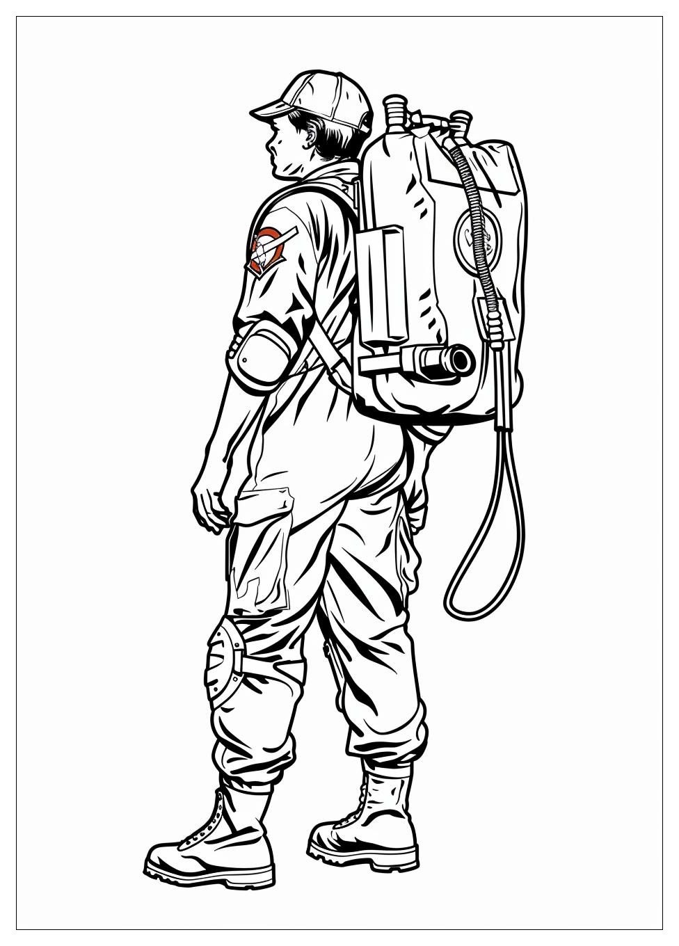 Ghostbusters Coloring Pages-1