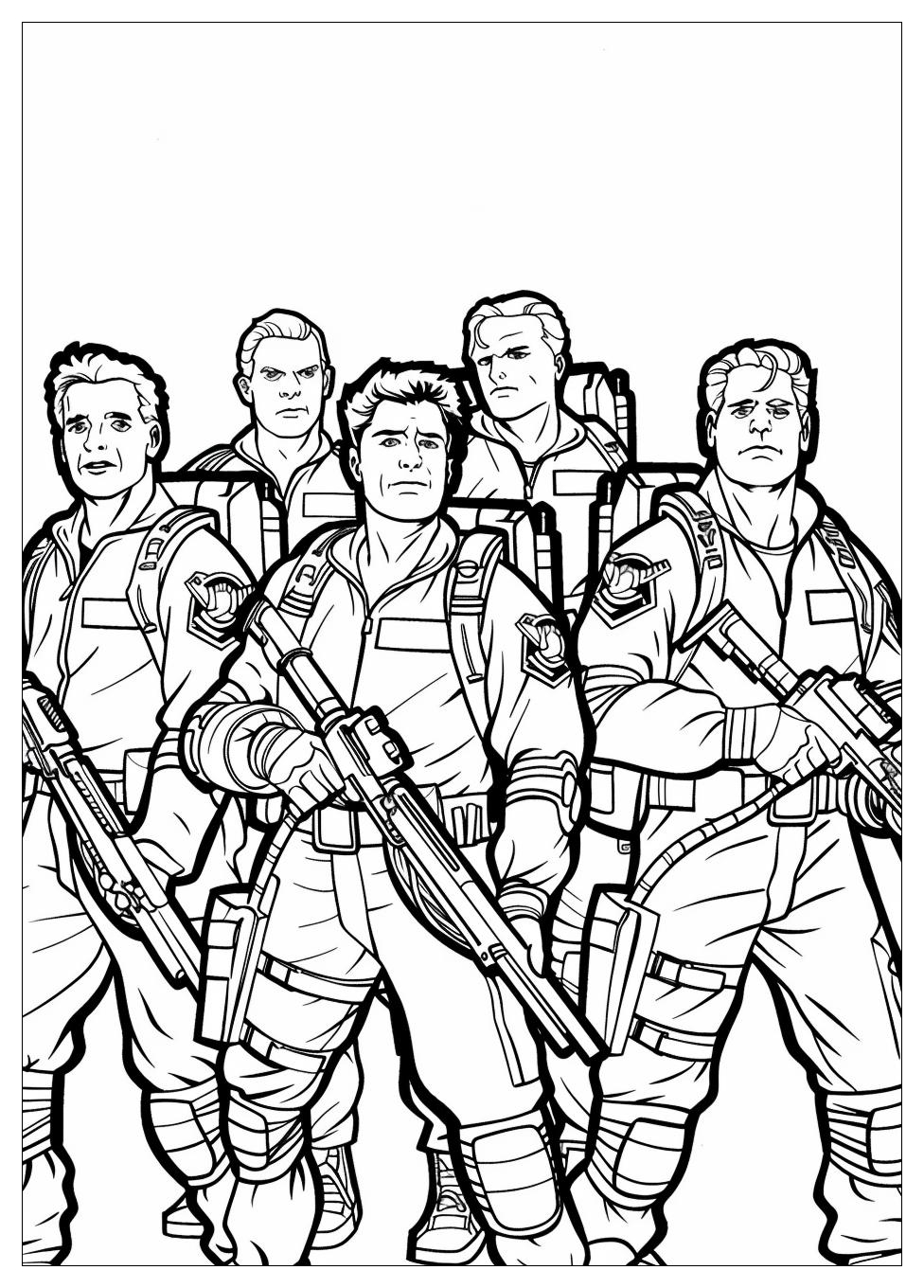Ghostbusters Coloring Pages-12