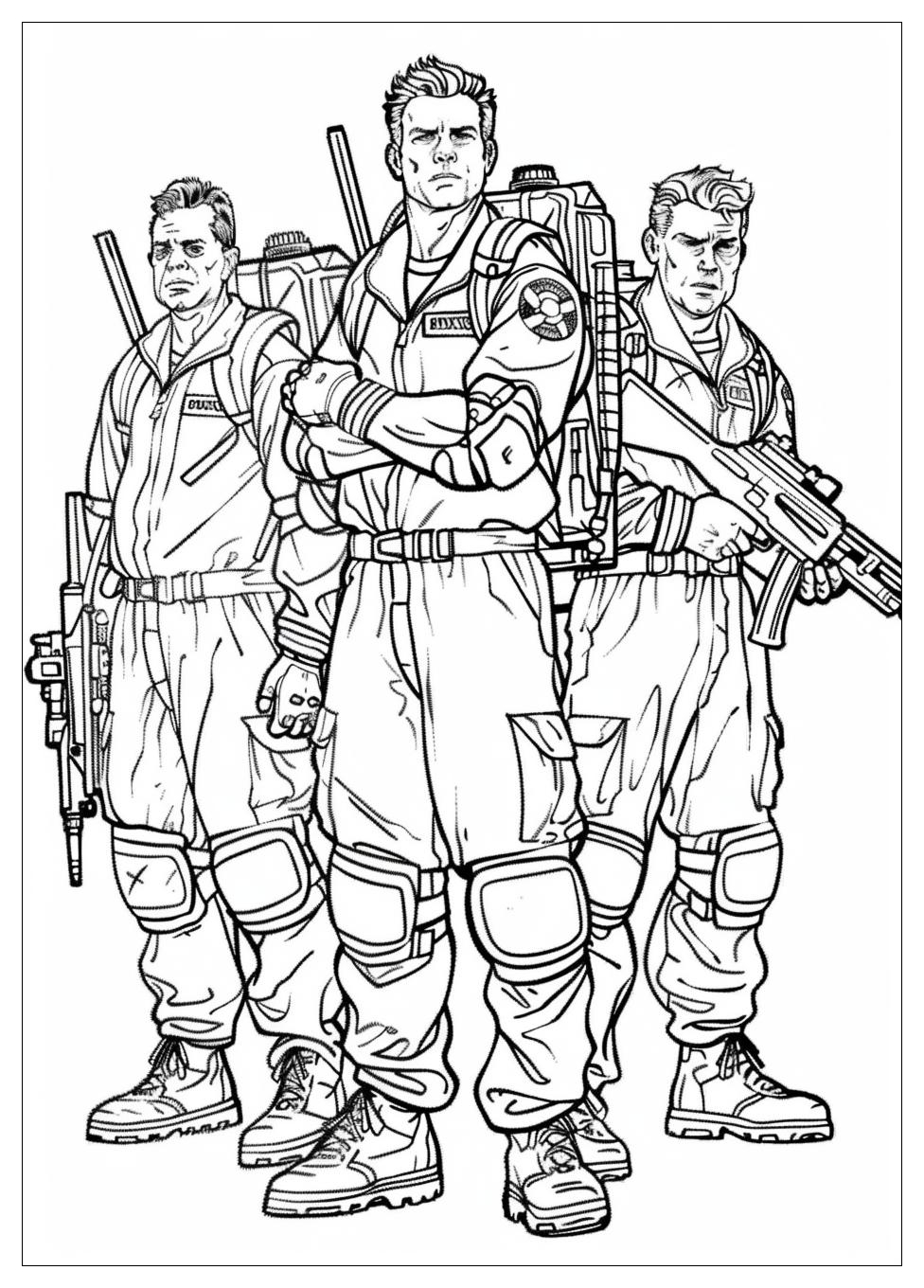 Ghostbusters Coloring Pages-14