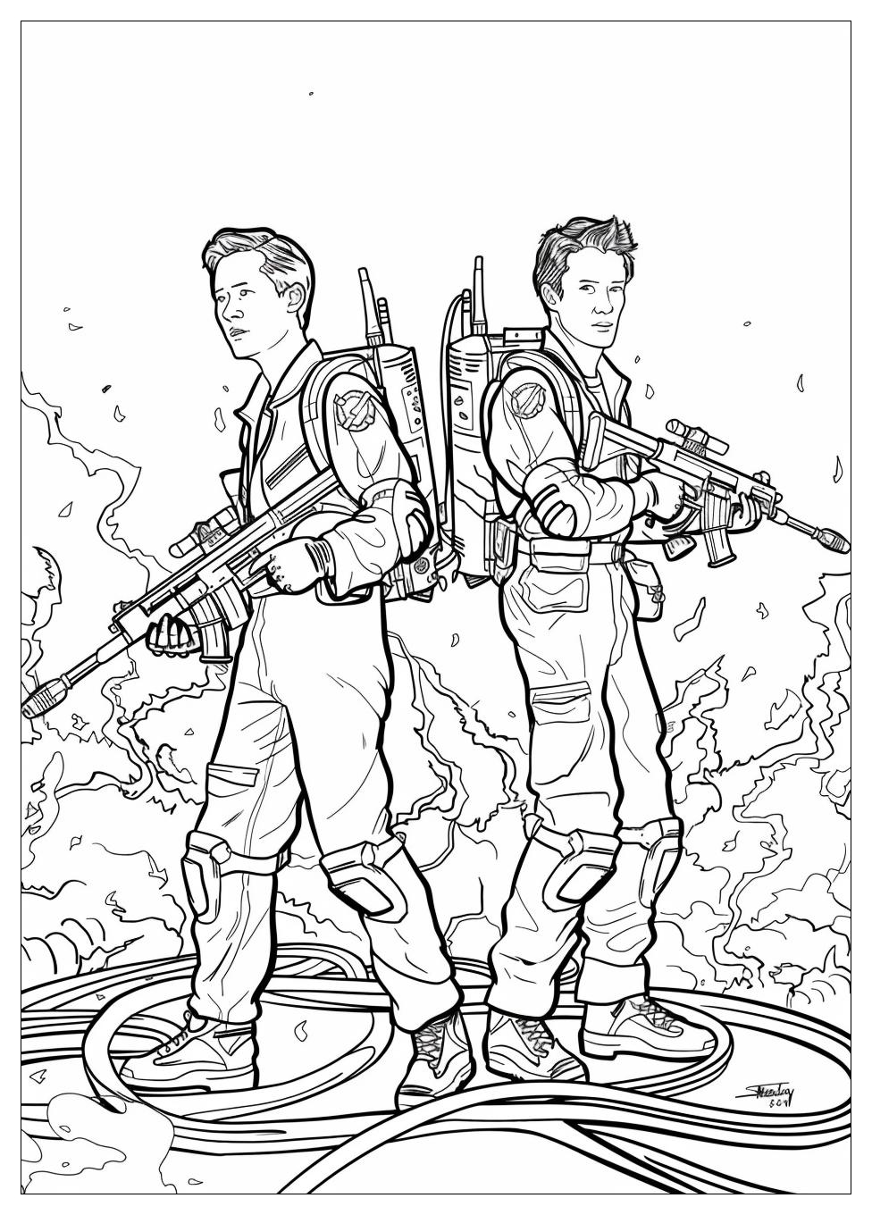 Ghostbusters Coloring Pages-16