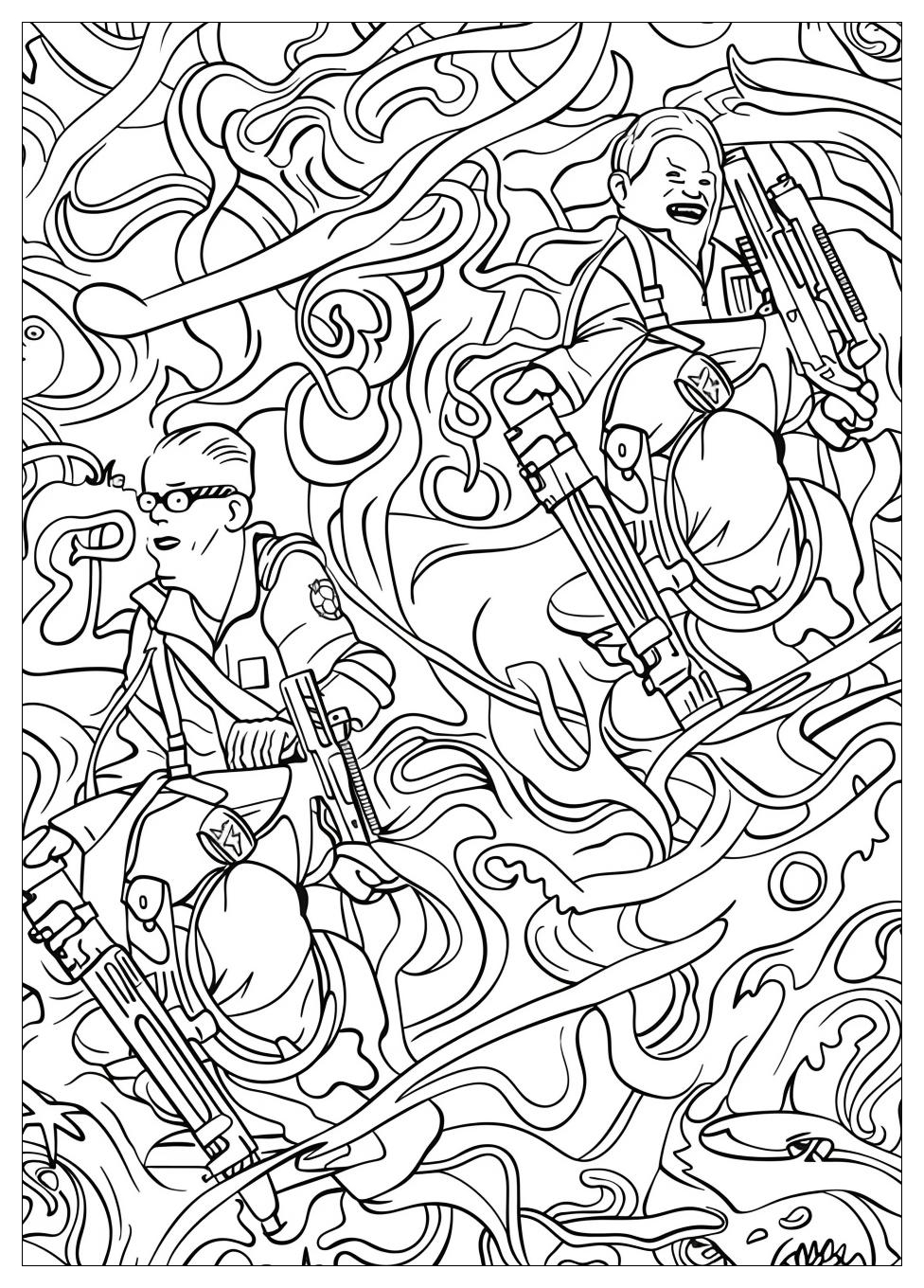 Ghostbusters Coloring Pages-19