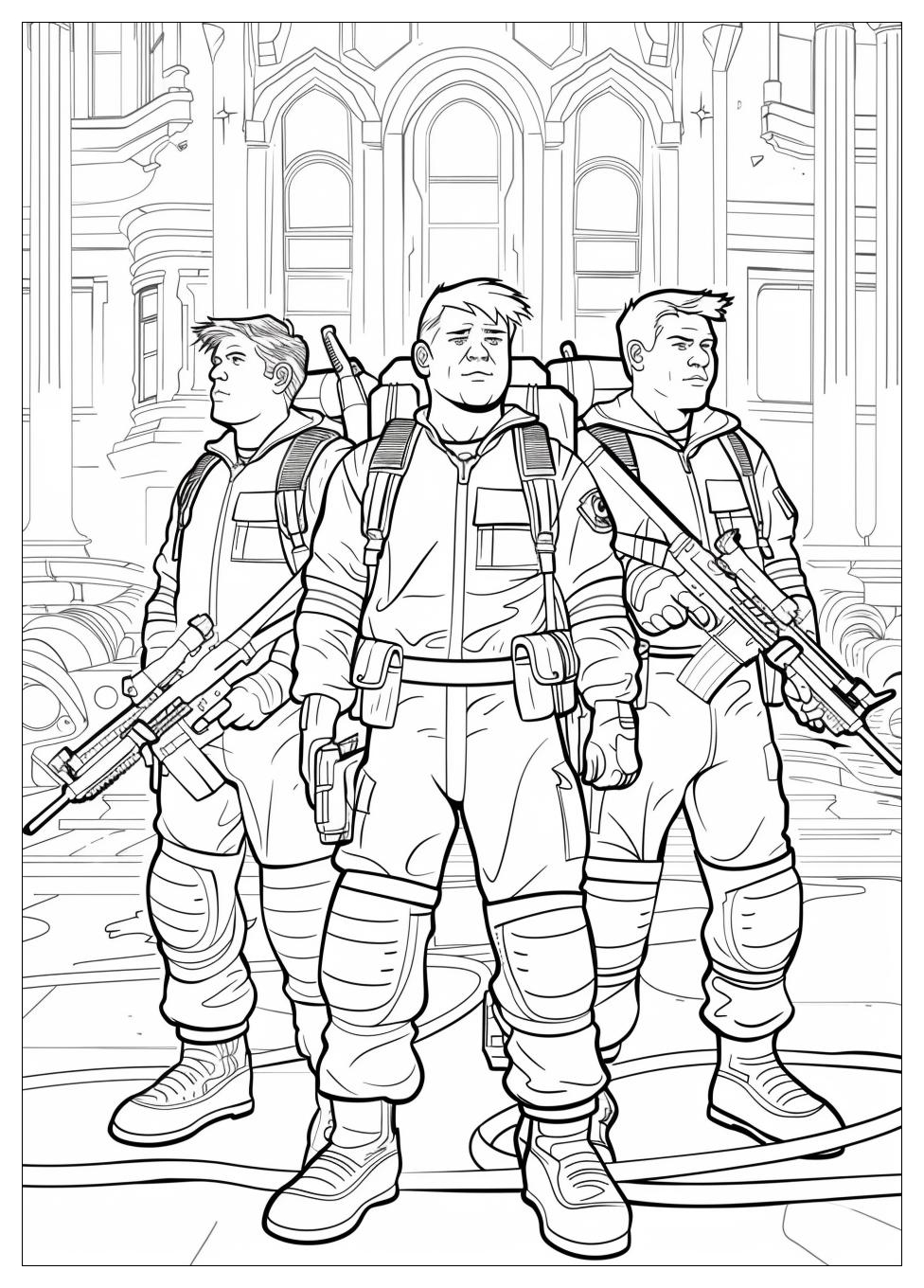 Ghostbusters Coloring Pages-2