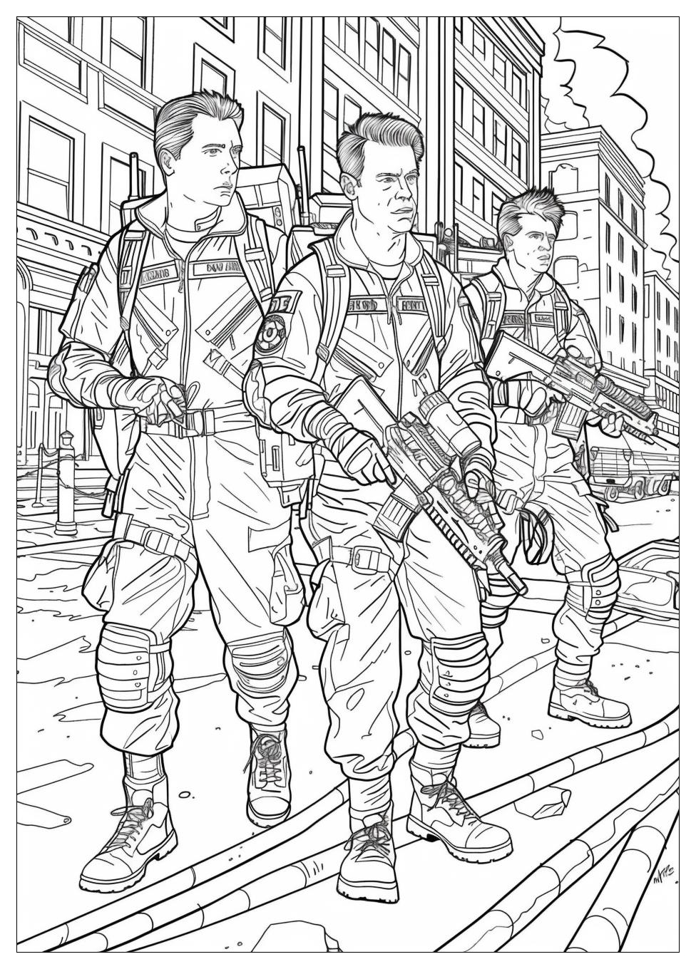 Ghostbusters Coloring Pages-20
