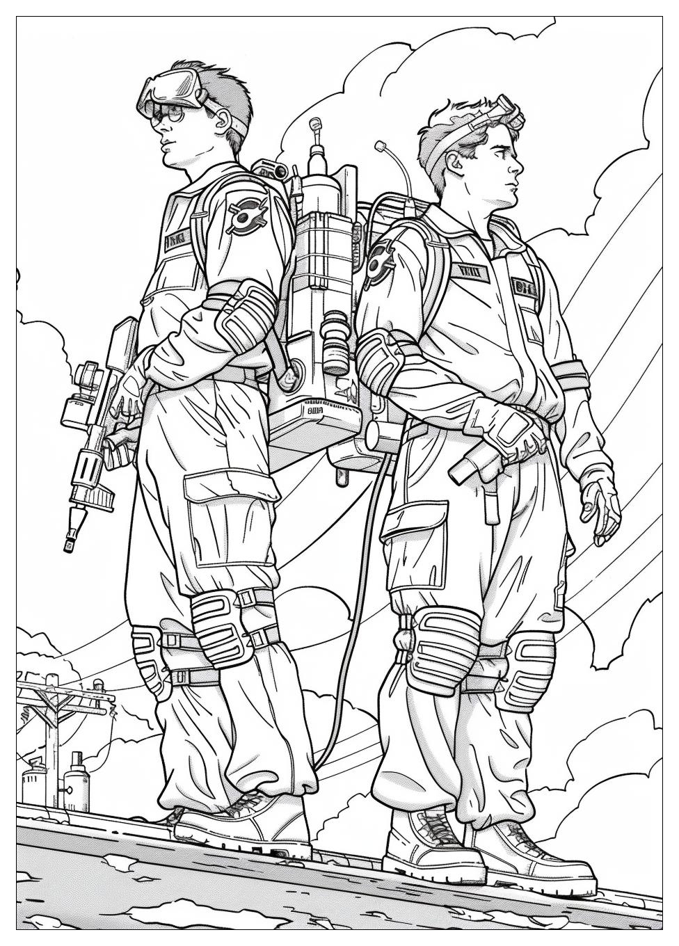 Ghostbusters Coloring Pages-4