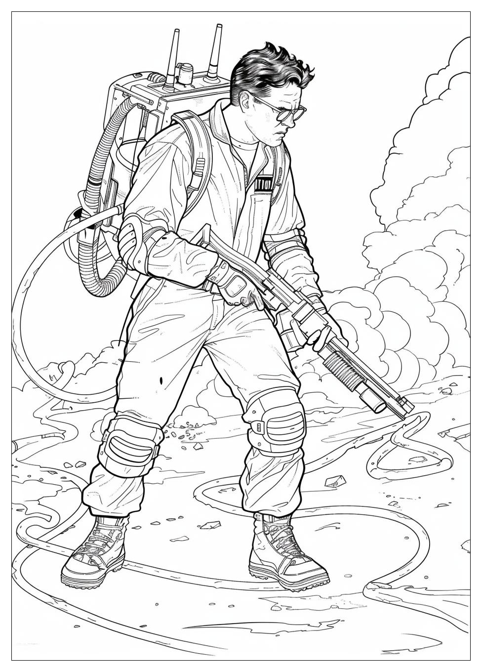Ghostbusters Coloring Pages-6