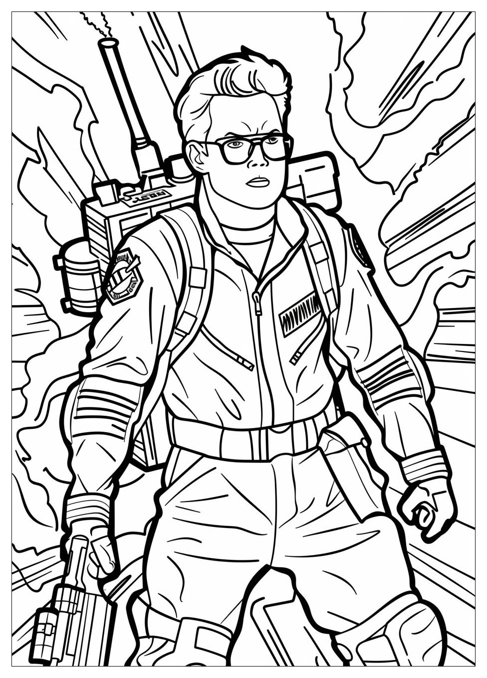 Ghostbusters Coloring Pages-7