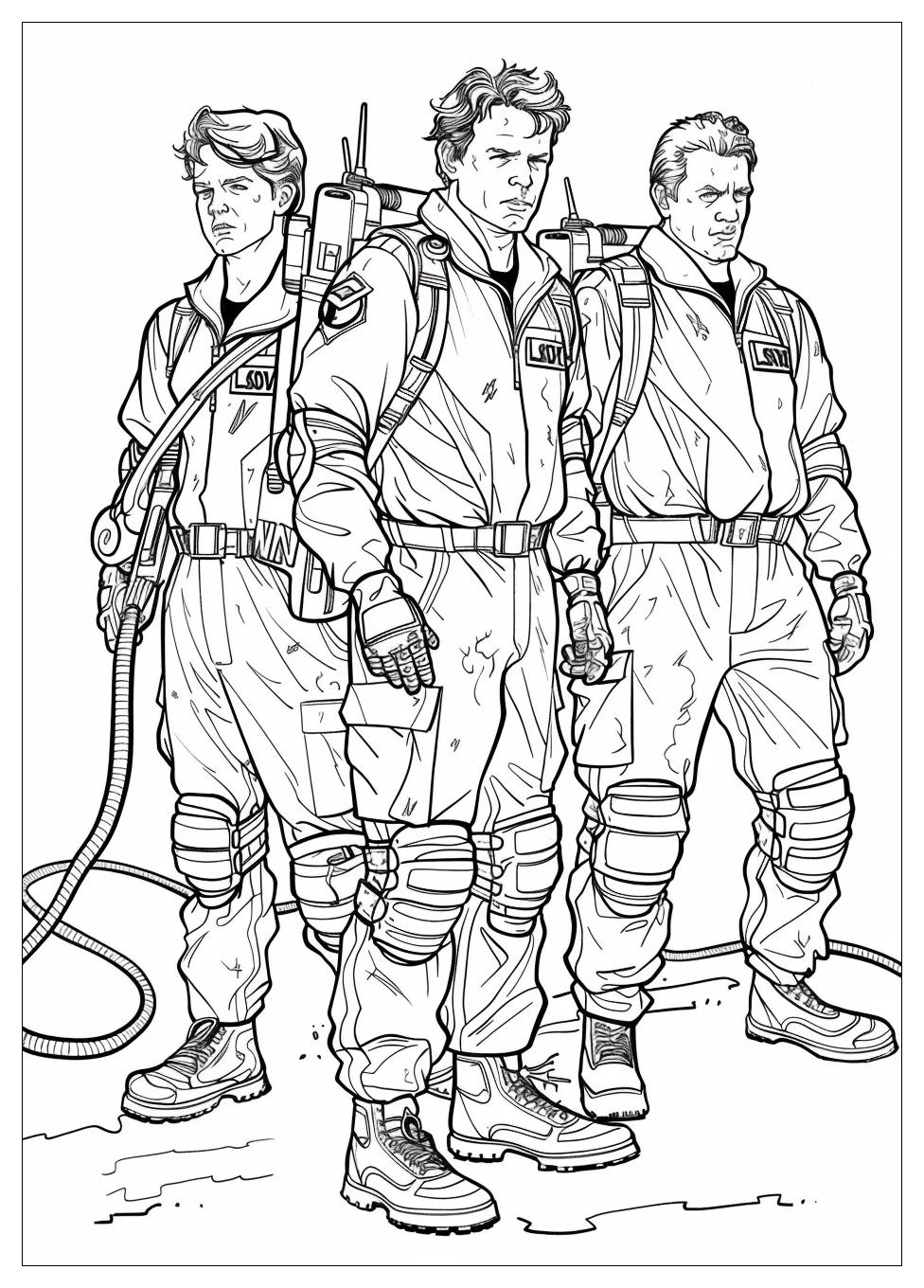 Ghostbusters Coloring Pages-8