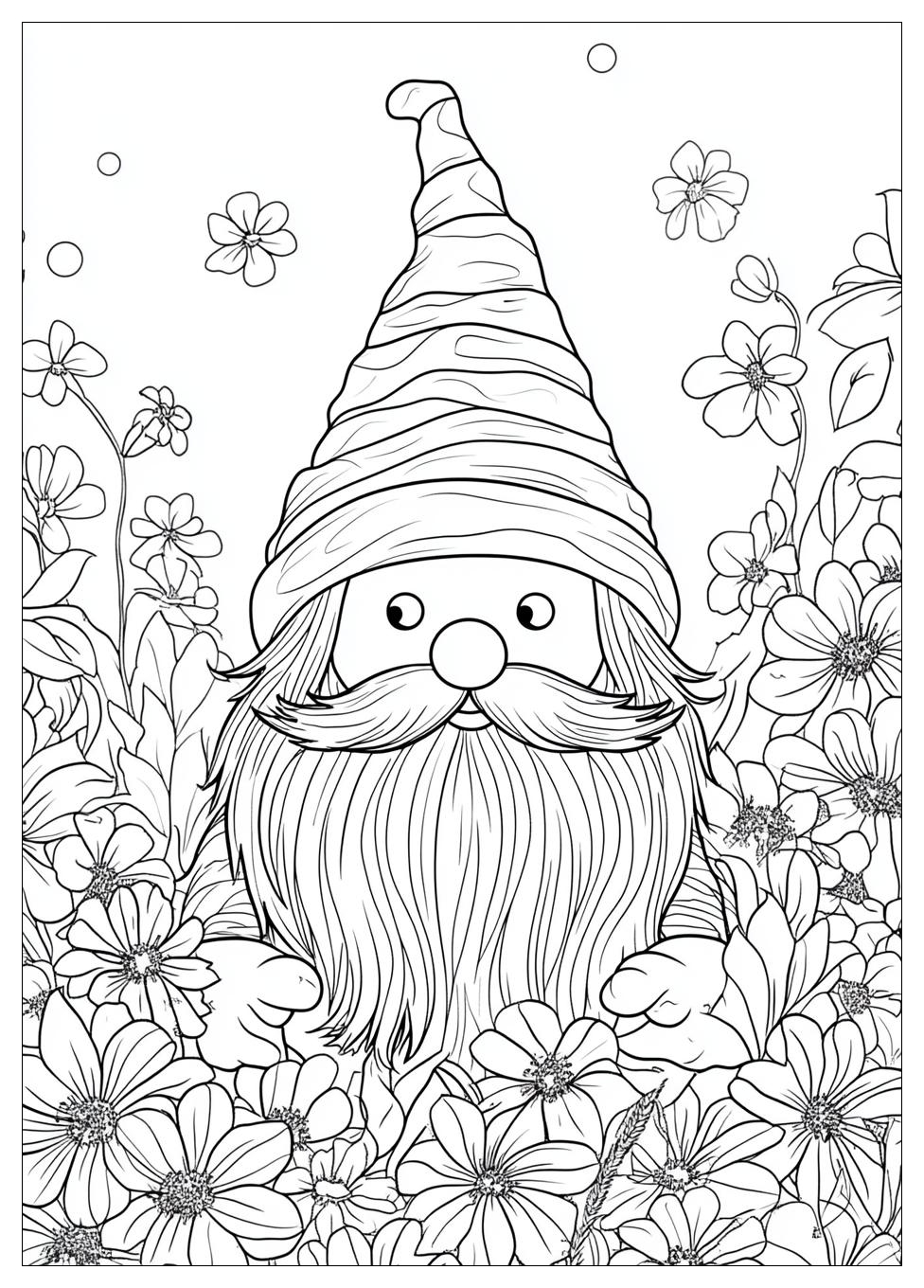 Gnome Coloring Pages-17