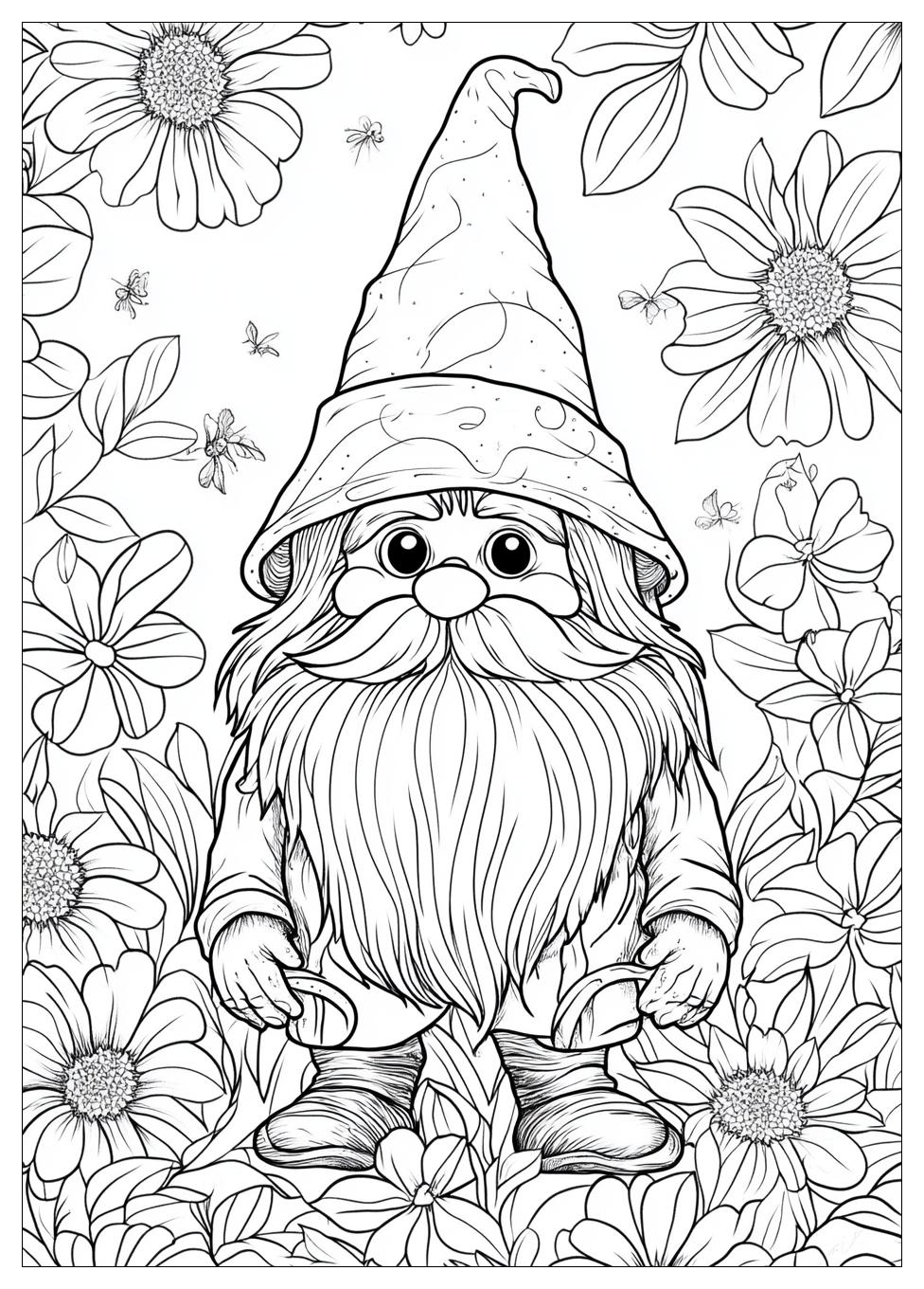 Gnome Coloring Pages-19