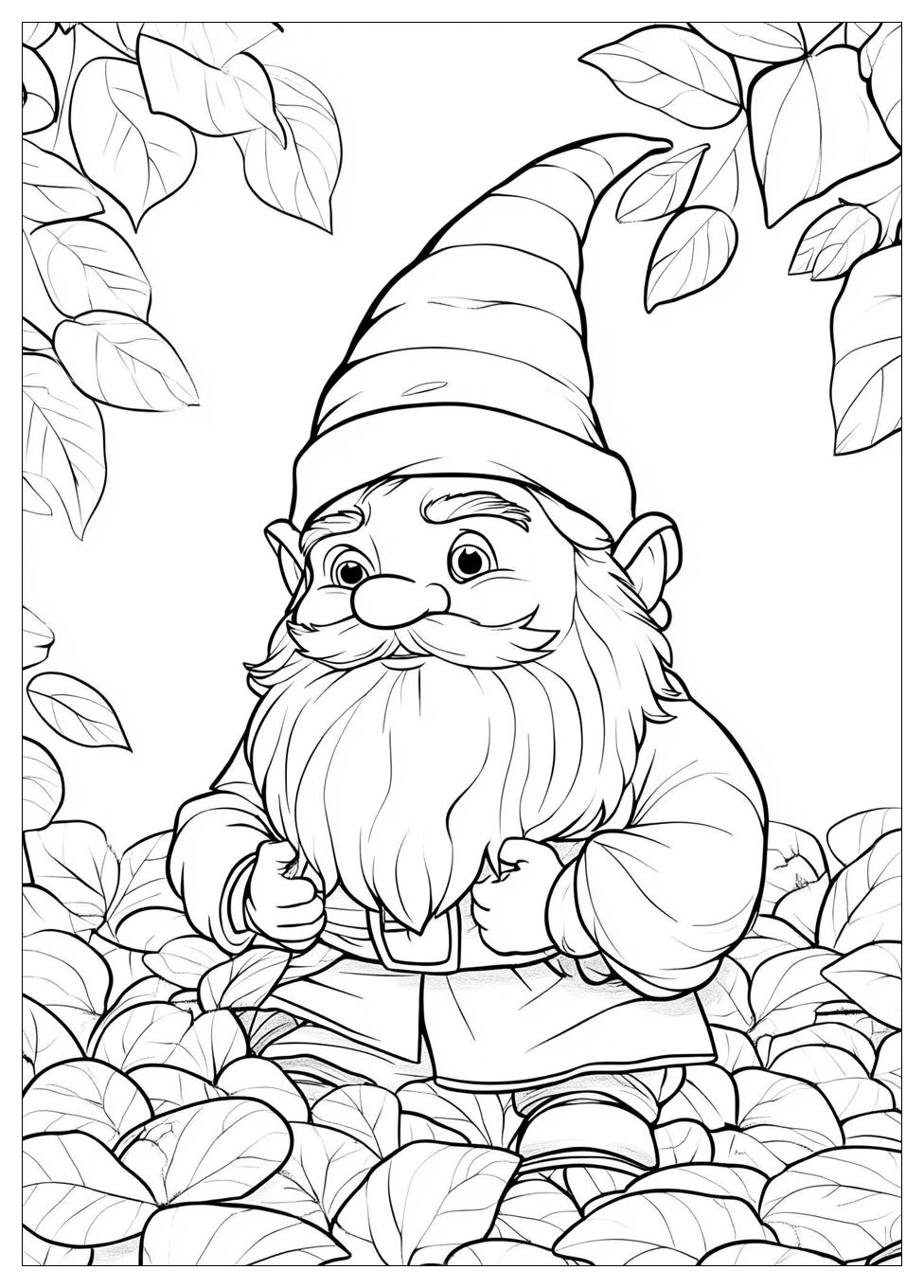 Gnome Coloring Pages-2