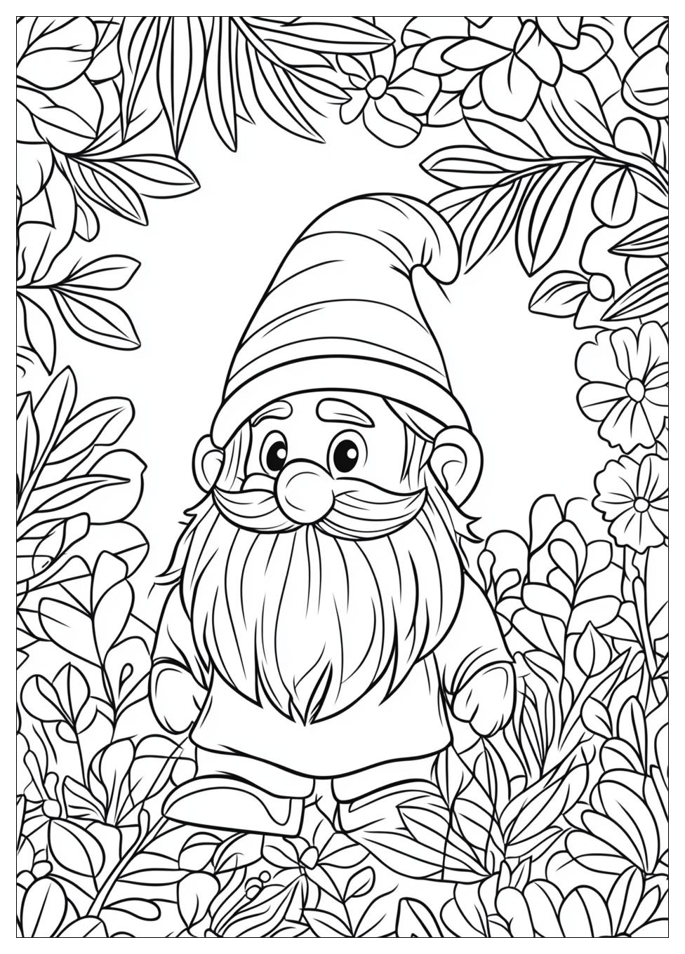 Gnome Coloring Pages-4