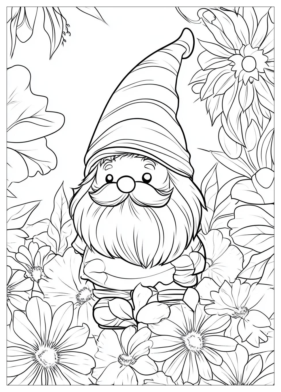 Gnome Coloring Pages-5
